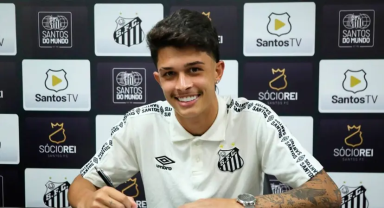 Pedro Scaramussa acerta com filial do Atlético de Madrid Após fim de contrato com o Santos