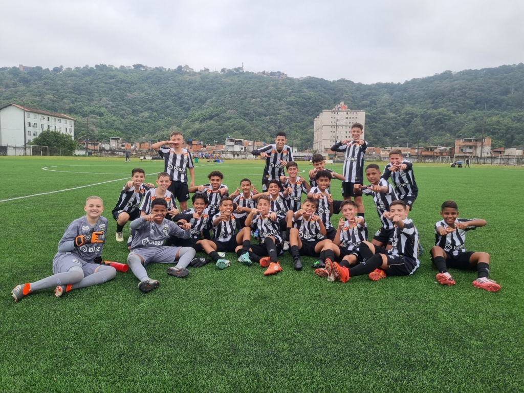 Santos FC vence São Caetano em jogos pela Copa Buh das categorias Sub-10 e Sub-12