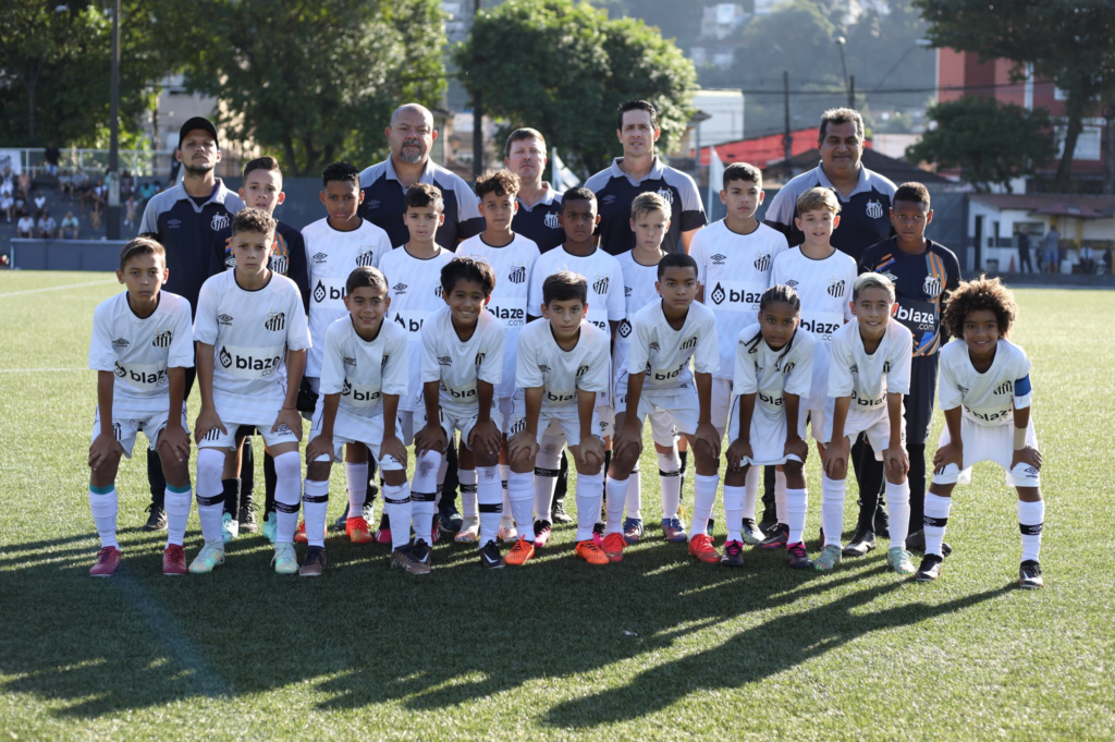 Santos FC vence Jabaquara no CT Rei Pelé em partidas da primeira fase dos estaduais Sub-11 e Sub-12