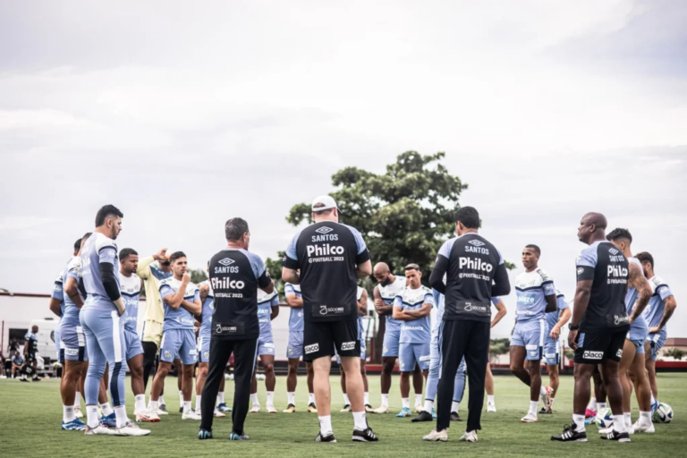 Veja fotos do treino do Santos desta quarta-feira