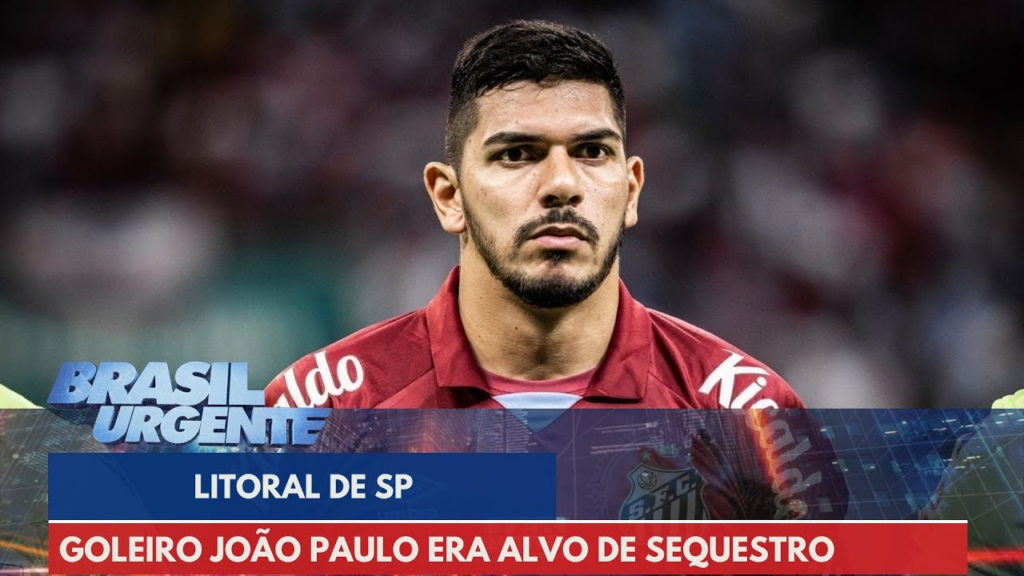 Goleiro João Paulo, do Santos FC, escapou por um minuto de ser sequestrado; câmeras mostram ação policial