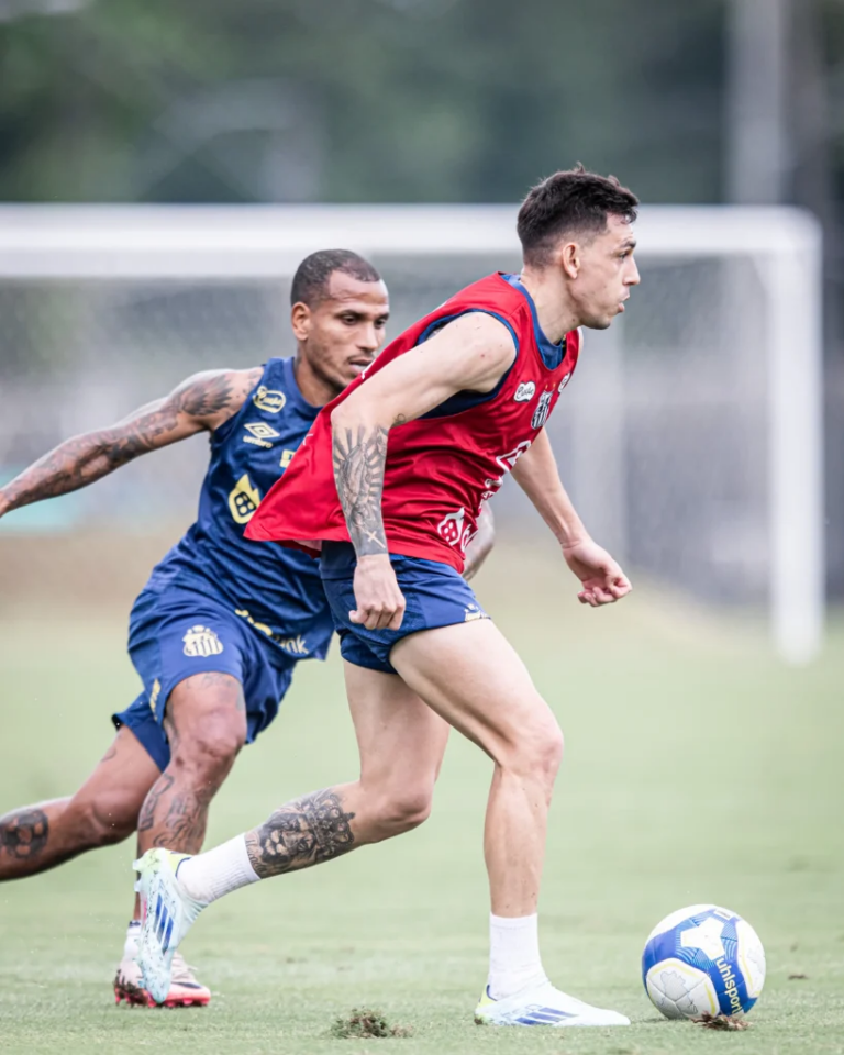 Veja fotos do treino do Santos desta sexta-feira