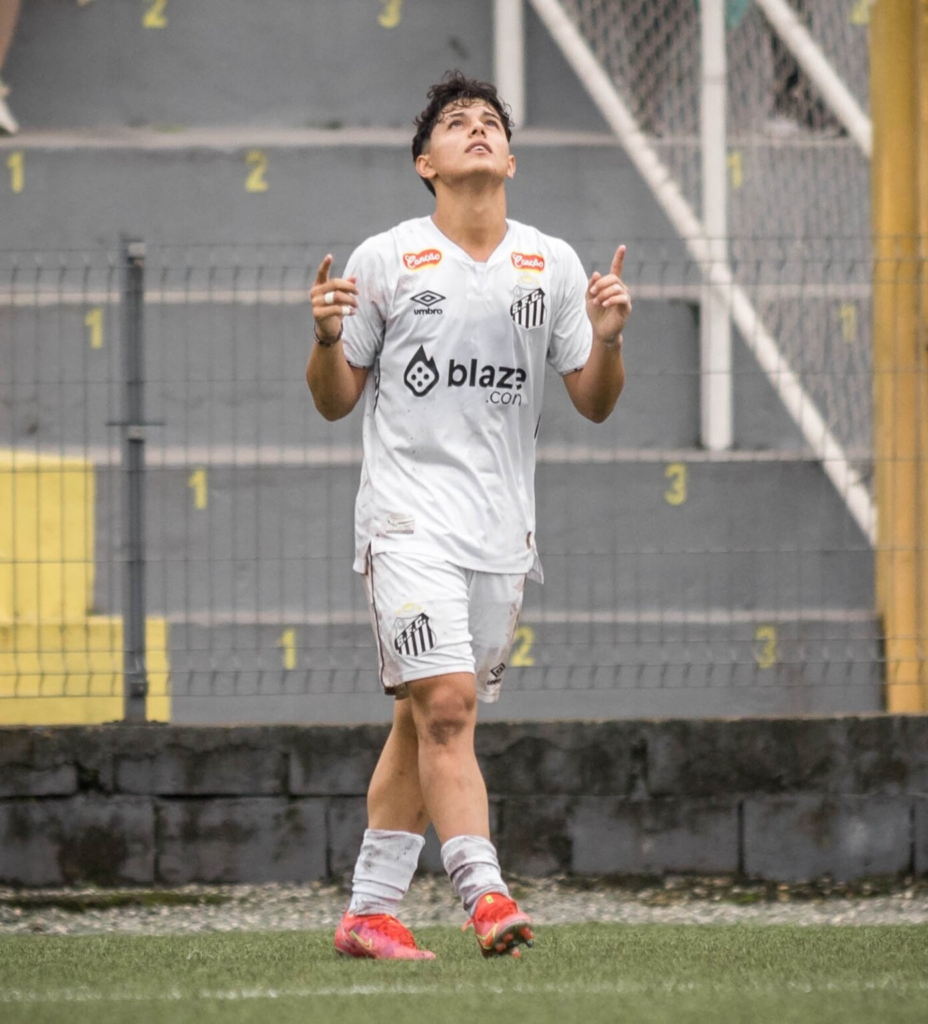 SANTOS FC VENCE IBRACHINA FORA DE CASA NA IDA DAS QUARTAS DE FINAL DO PAULISTA SUB-15