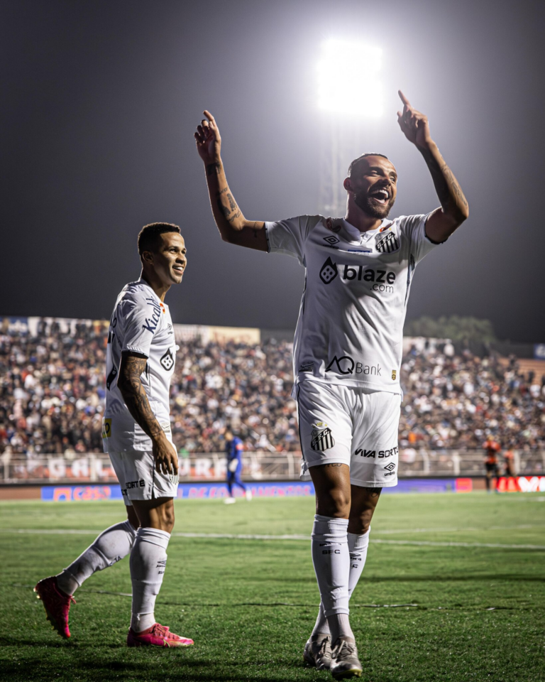 FORA DE CASA, SANTOS FC VENCE O ITUANO COM GOLS DE SERGINHO E GUILHERME