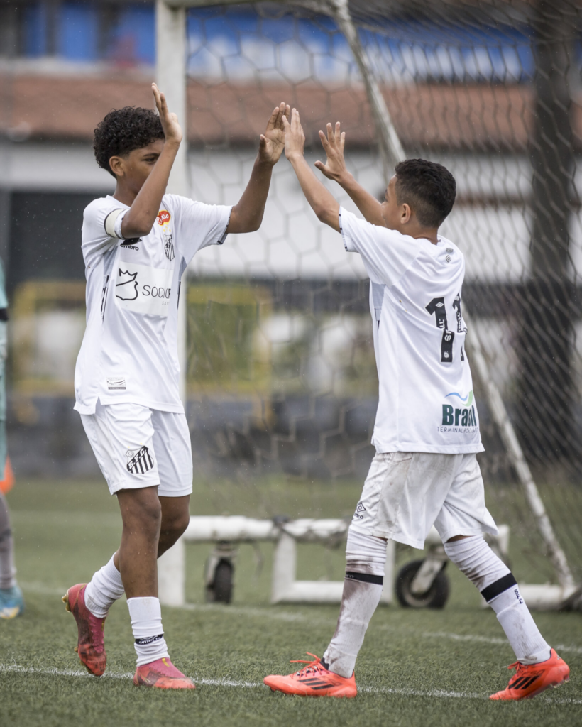 SANTOS FC VENCE UNIÃO BARBARENSE FORA DE CASA NA IDA DAS OITAVAS DE FINAL DO PAULISTA SUB-11