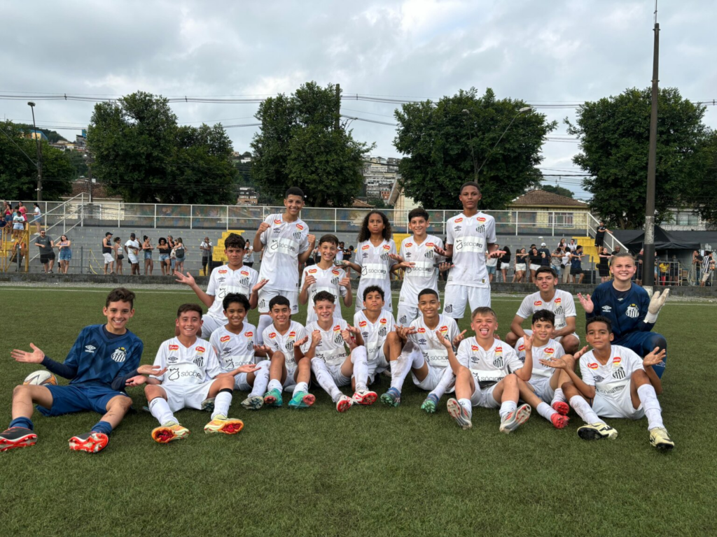 SANTOS FC VENCE JOGOS DE VOLTA NAS OITAVAS E AVANÇA A QUARTAS DE FINAL DOS ESTADUAIS SUB-11 E SUB-12