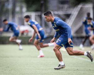 Veja fotos do treino do Santos desta sexta-feira