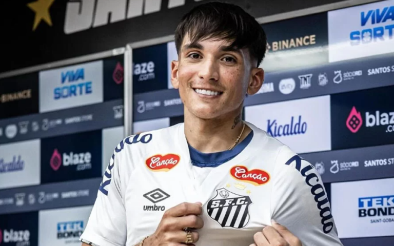 Com contrato até o fim do ano, Laquintana pode encerrar passagem pelo Santos sem participações em gols