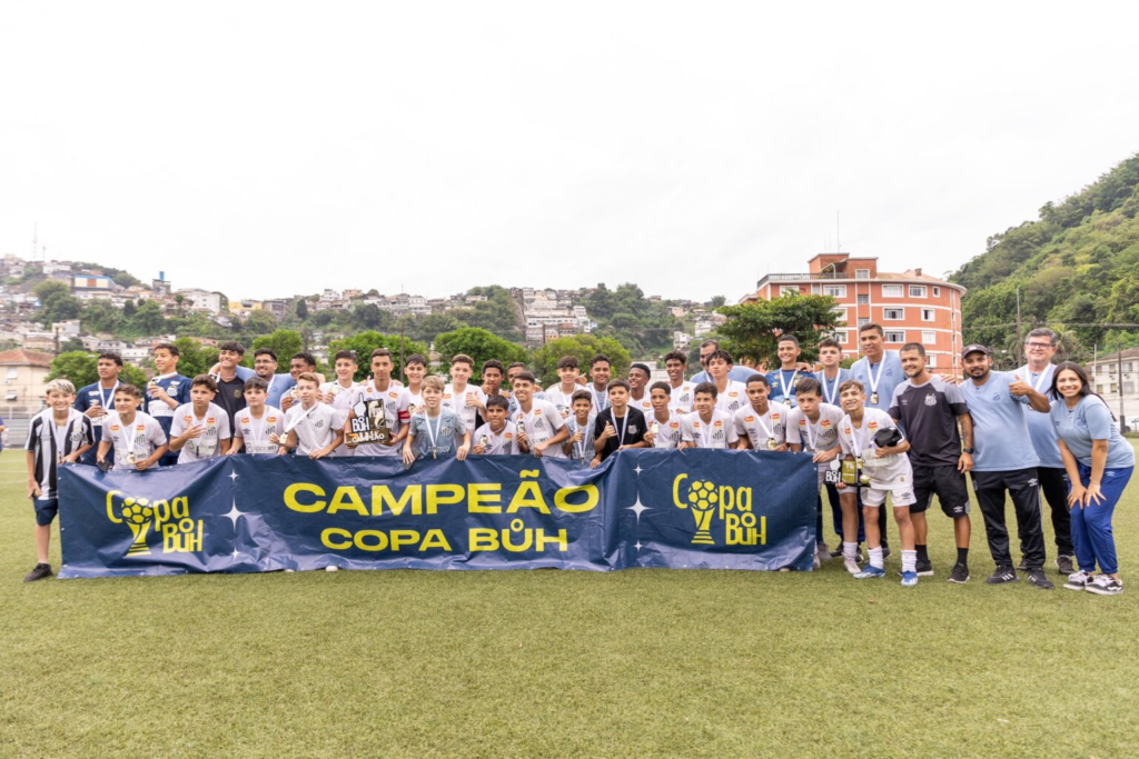 SANTOS FC É CAMPEÃO DA COPA BUH NAS CATEGORIAS SUB-14 E SUB-16