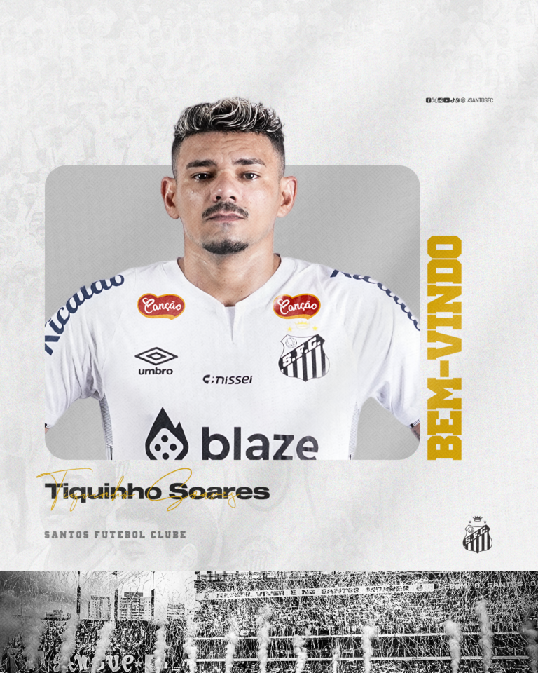 Tiquinho Soares: Novo Reforço do Santos FC